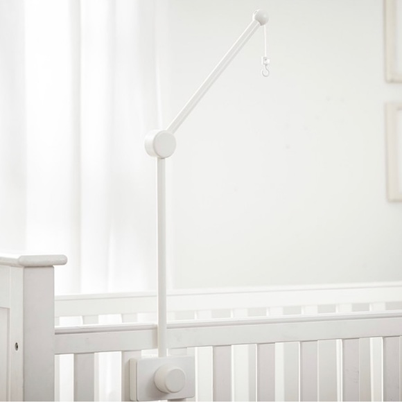 pottery barn baby Other Crib Wooden Mobile Arm Simply White Poshmark